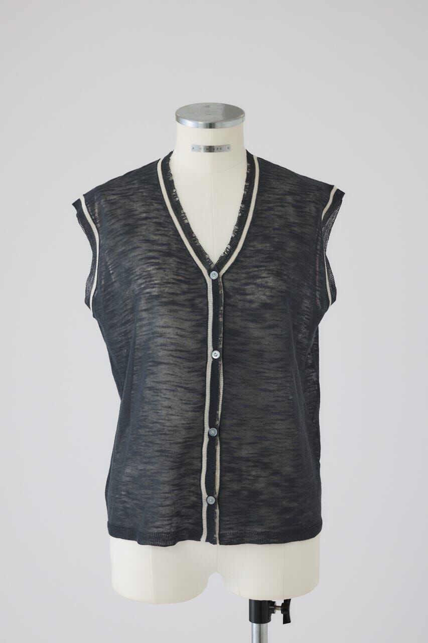 RIM.ARK 「Dry touch summer knit vest」|ニット・セーター|GRY