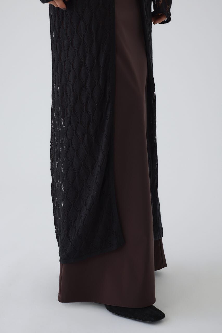 RIM.ARK 「Lace knit gown」|カーディガン|