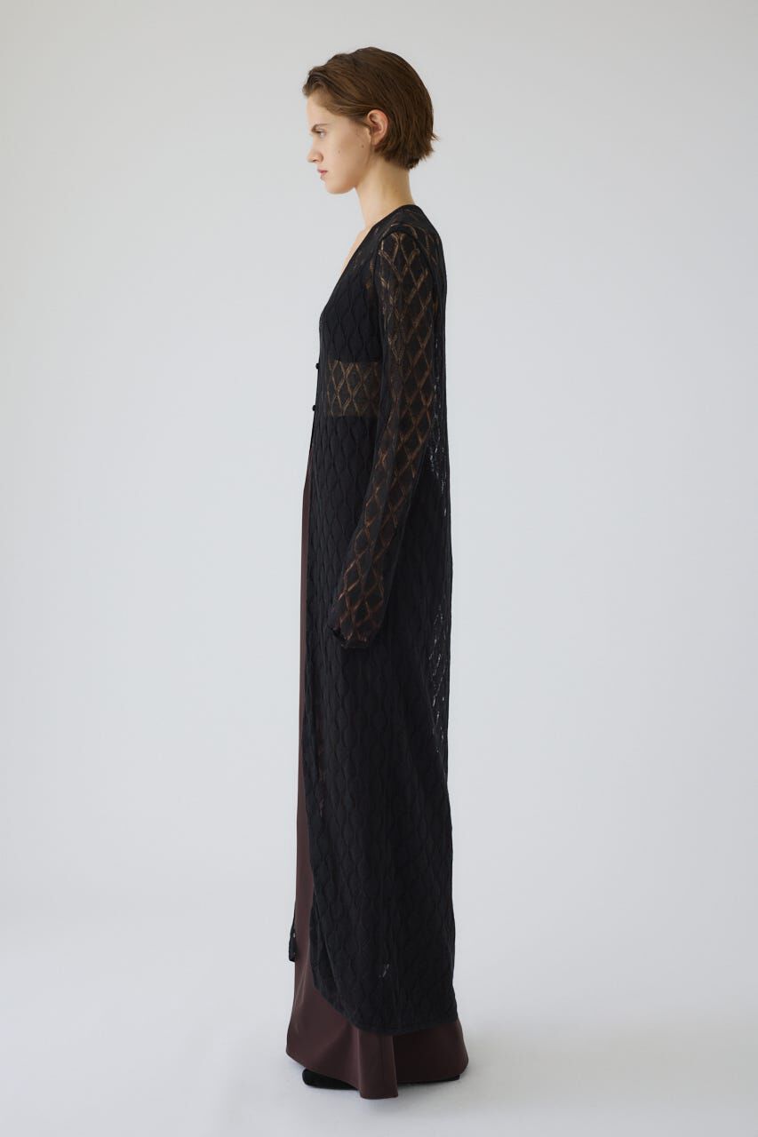 RIM.ARK 「Lace knit gown」|カーディガン|