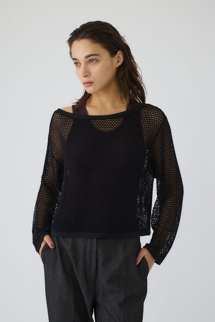 RIM.ARK 「See through long sleeve tops」|ニット・セーター|