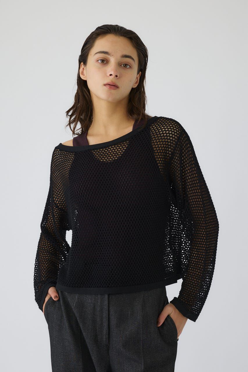 RIM.ARK 「See through long sleeve tops」|ニット・セーター|