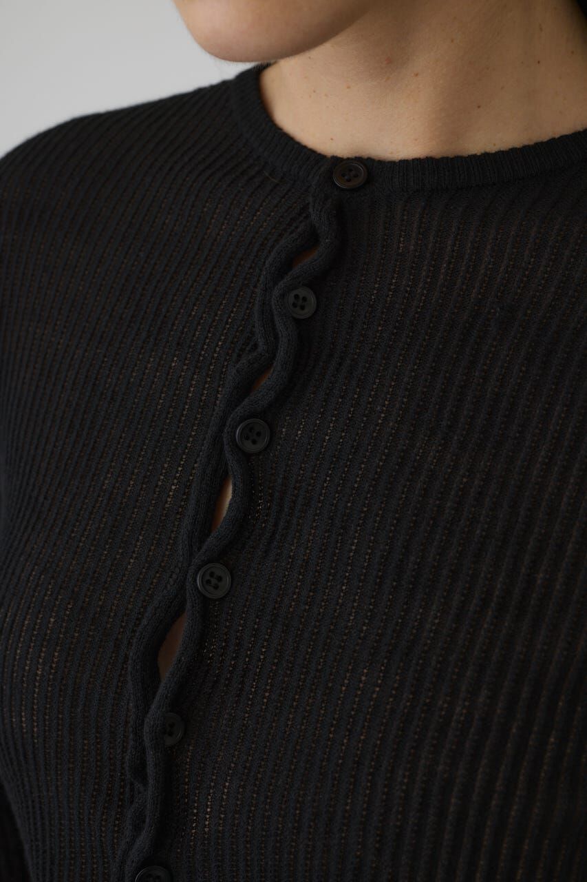 RIM.ARK 「Sheer rib spring knit」|ニット・セーター|