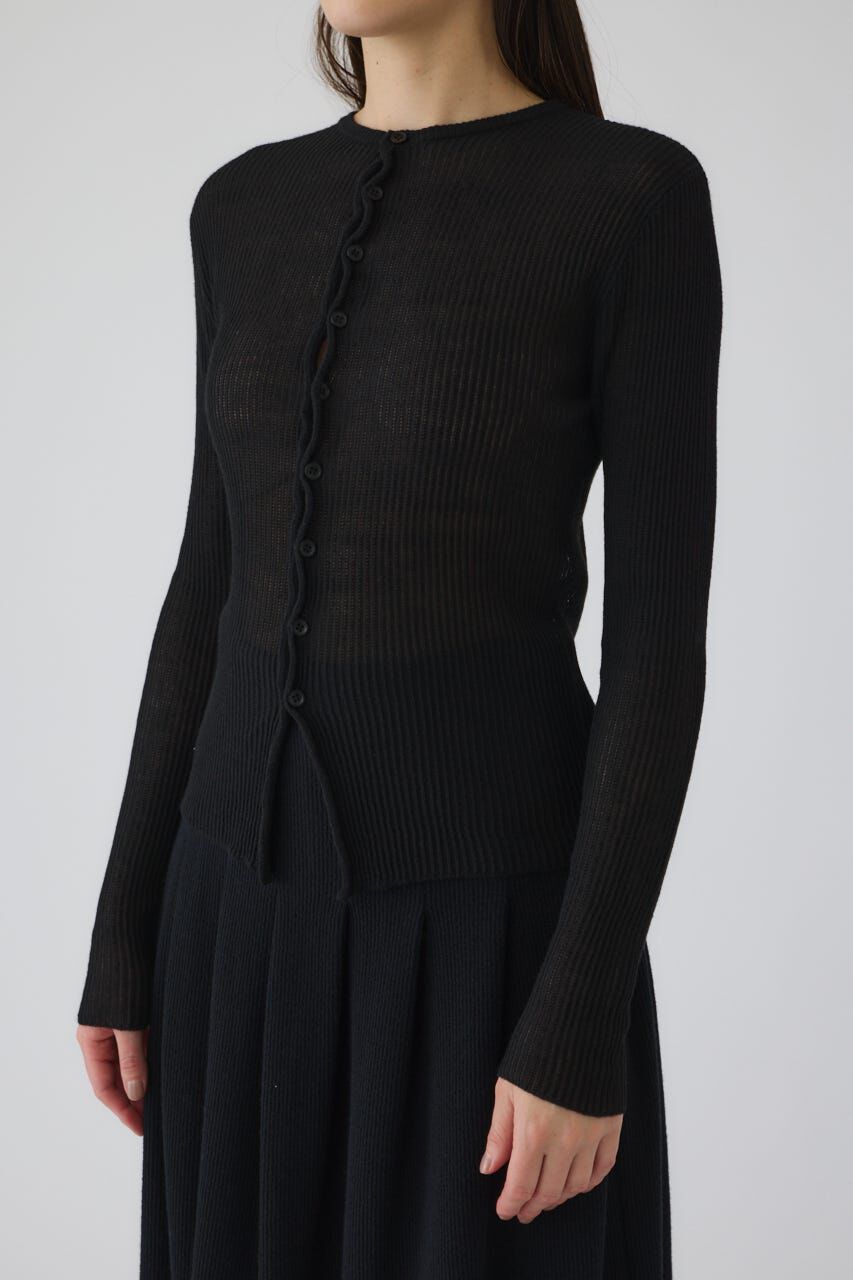RIM.ARK 「Sheer rib spring knit」|ニット・セーター|