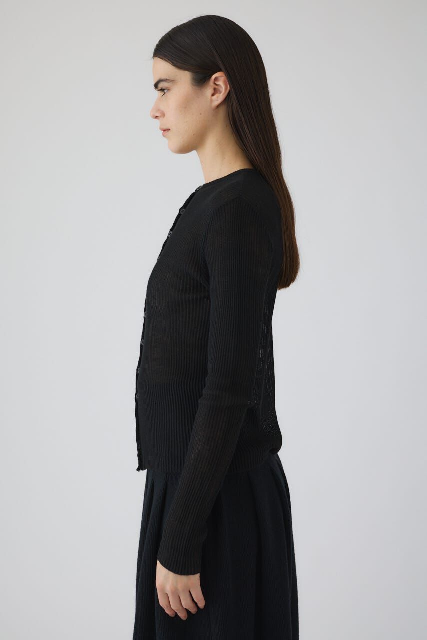 RIM.ARK 「Sheer rib spring knit」|ニット・セーター|