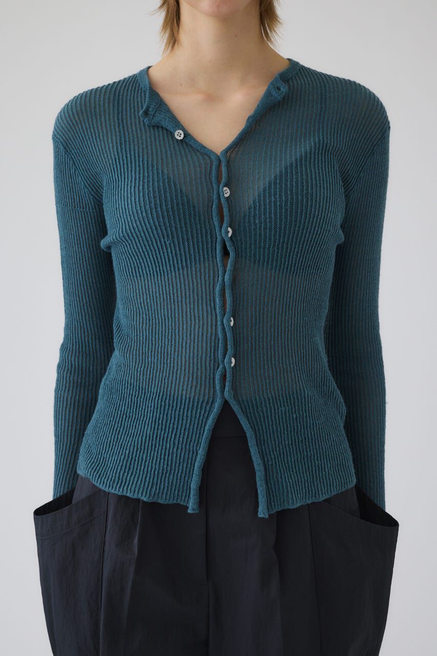 RIM.ARK 「Sheer rib spring knit」|ニット・セーター|