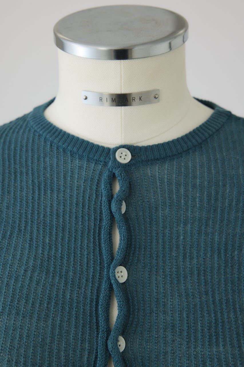 RIM.ARK 「Sheer rib spring knit」|ニット・セーター|