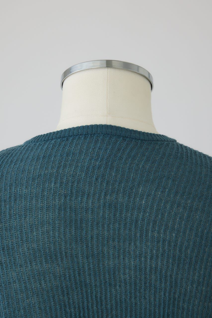 RIM.ARK 「Sheer rib spring knit」|ニット・セーター|