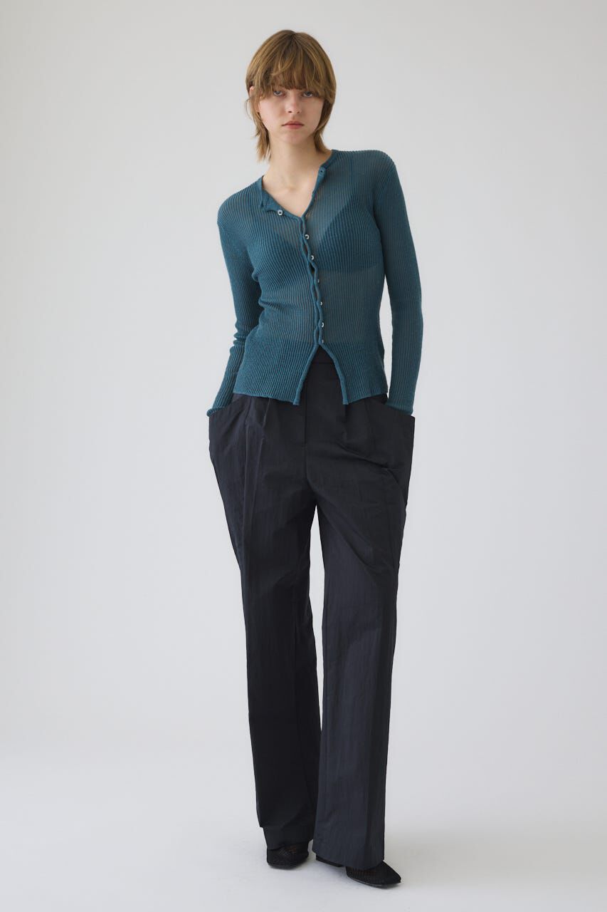 RIM.ARK 「Sheer rib spring knit」|ニット・セーター|