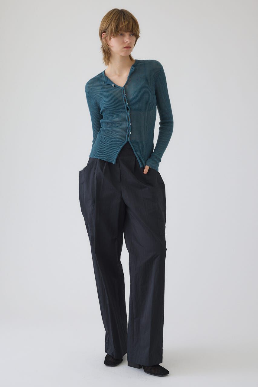 RIM.ARK 「Sheer rib spring knit」|ニット・セーター|