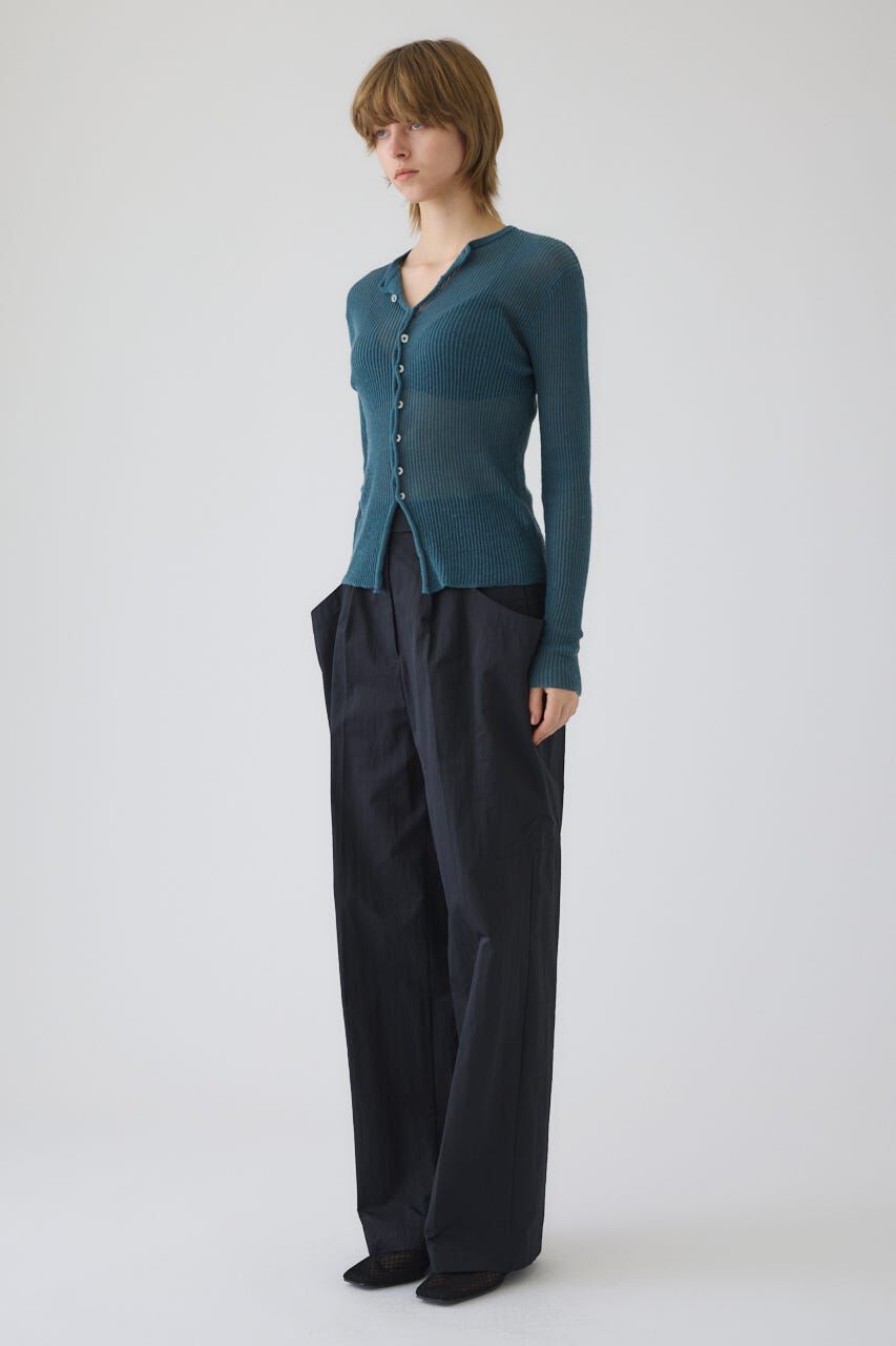 RIM.ARK 「Sheer rib spring knit」|ニット・セーター|