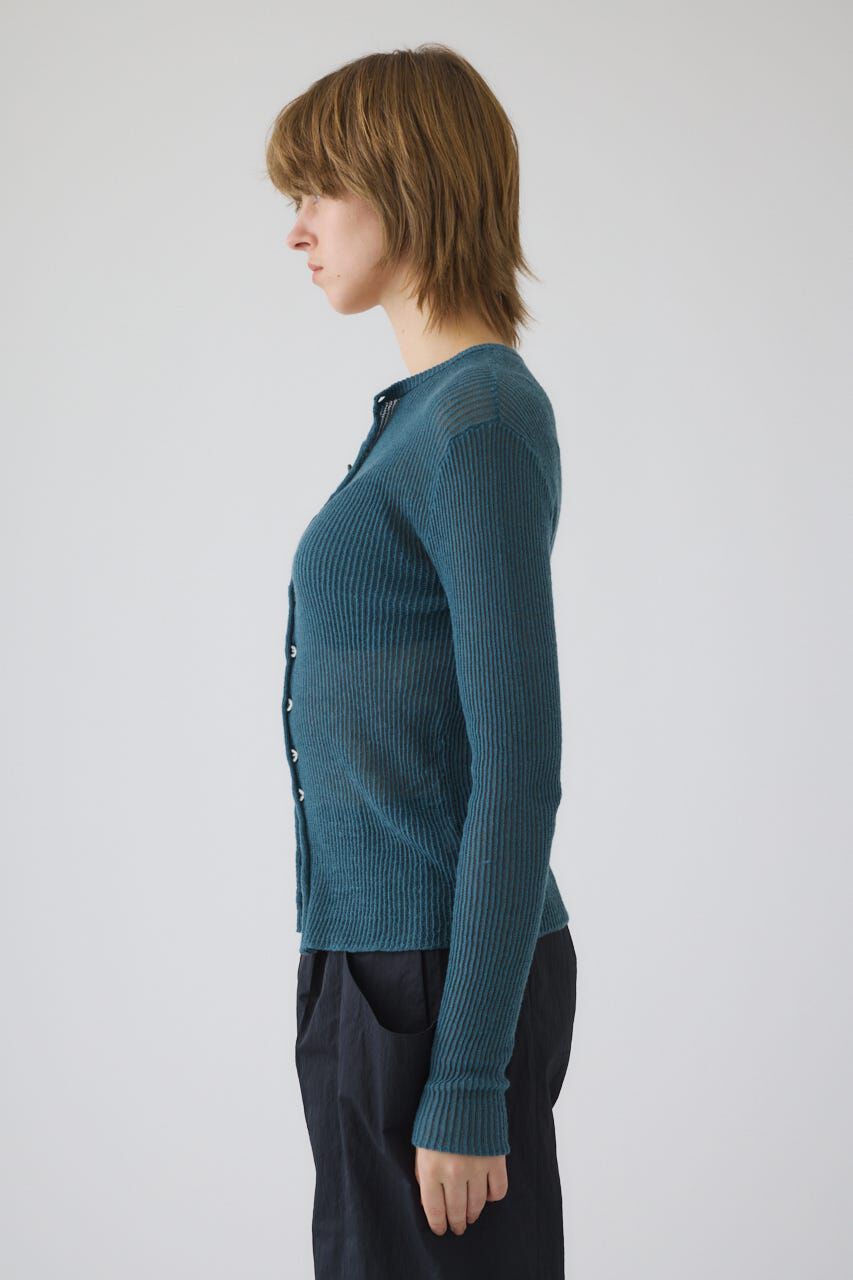 RIM.ARK 「Sheer rib spring knit」|ニット・セーター|