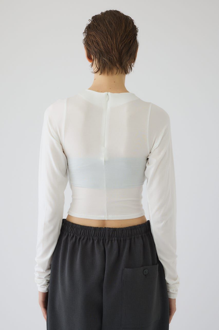RIM.ARK 「Cropped tight tops」|Tシャツ・カットソー|