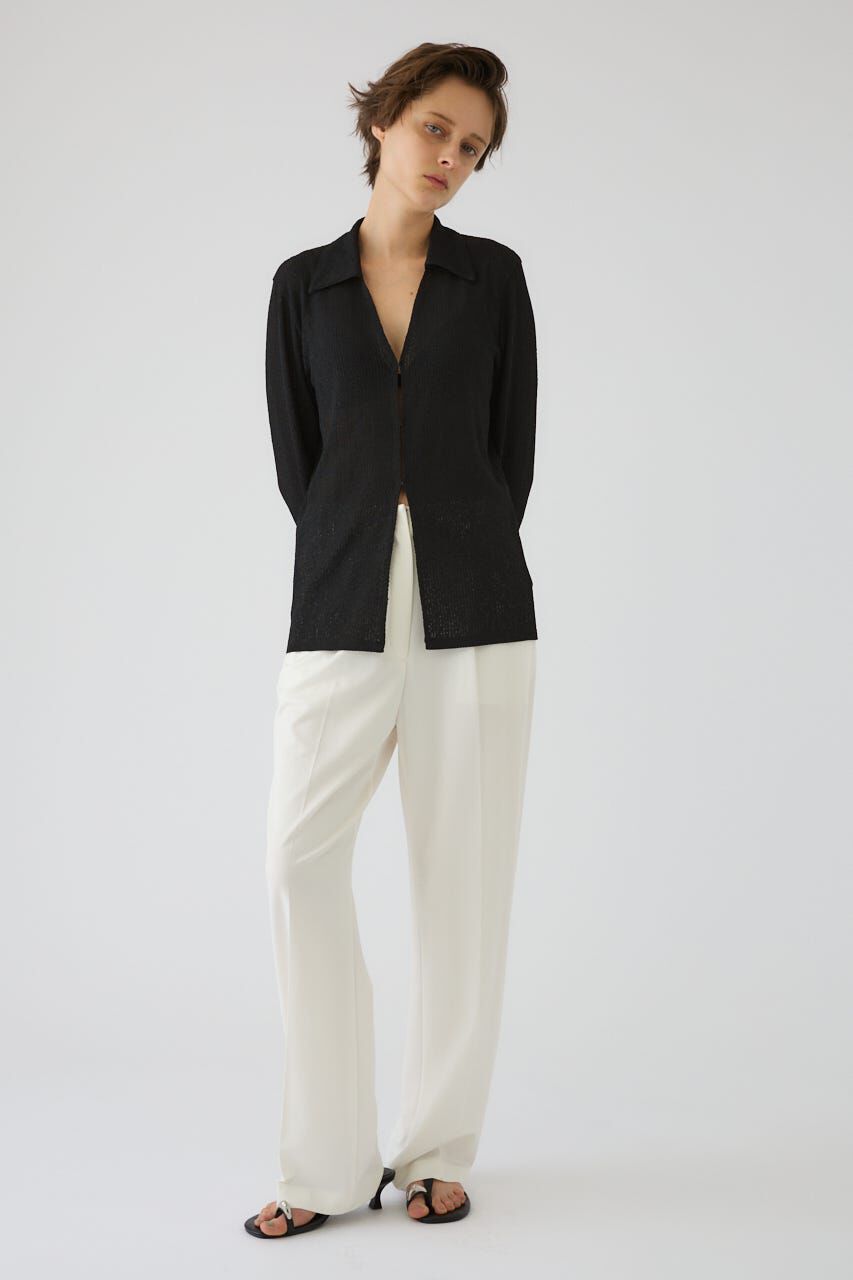 RIM.ARK 「Sheer lace hook tops」|シャツ・ブラウス|