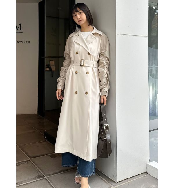 MURUA「ドッキングトレンチコート」|トレンチコート|
