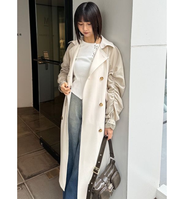 MURUA「ドッキングトレンチコート」|トレンチコート|