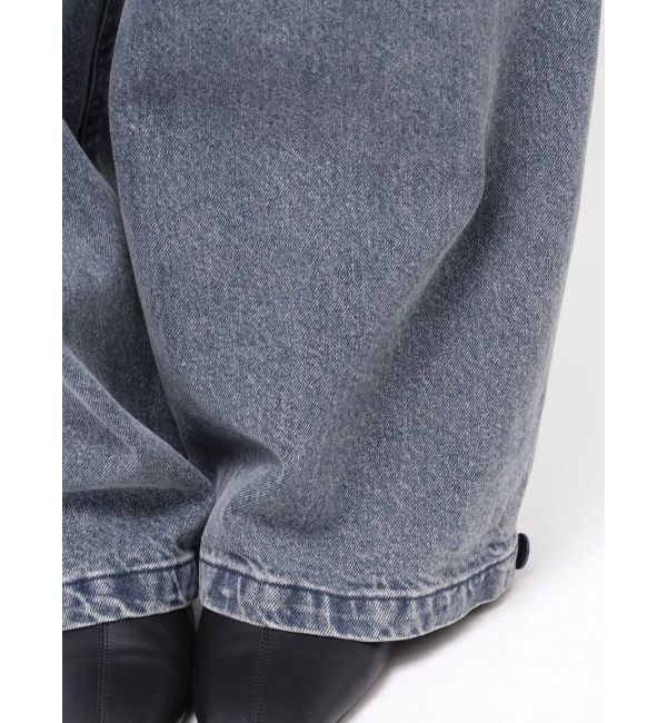 MURUA「パッチポケットバレルレッグデニム」|デニム|