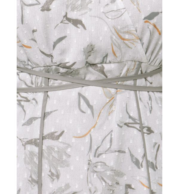 LAGUNAMOON「ペイントフラワーカシュクールワンピース」|ワンピース|