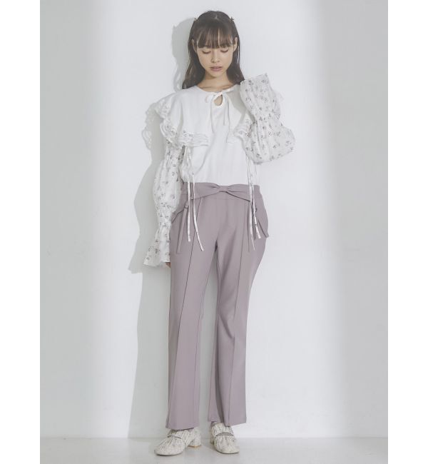 merry jenny「ローウエストribbonベルトパンツ」|その他|
