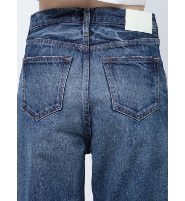 GYDA「ハイウエスト HIGH-END STRAIGHT SLIM デニムパンツ」|デニム|