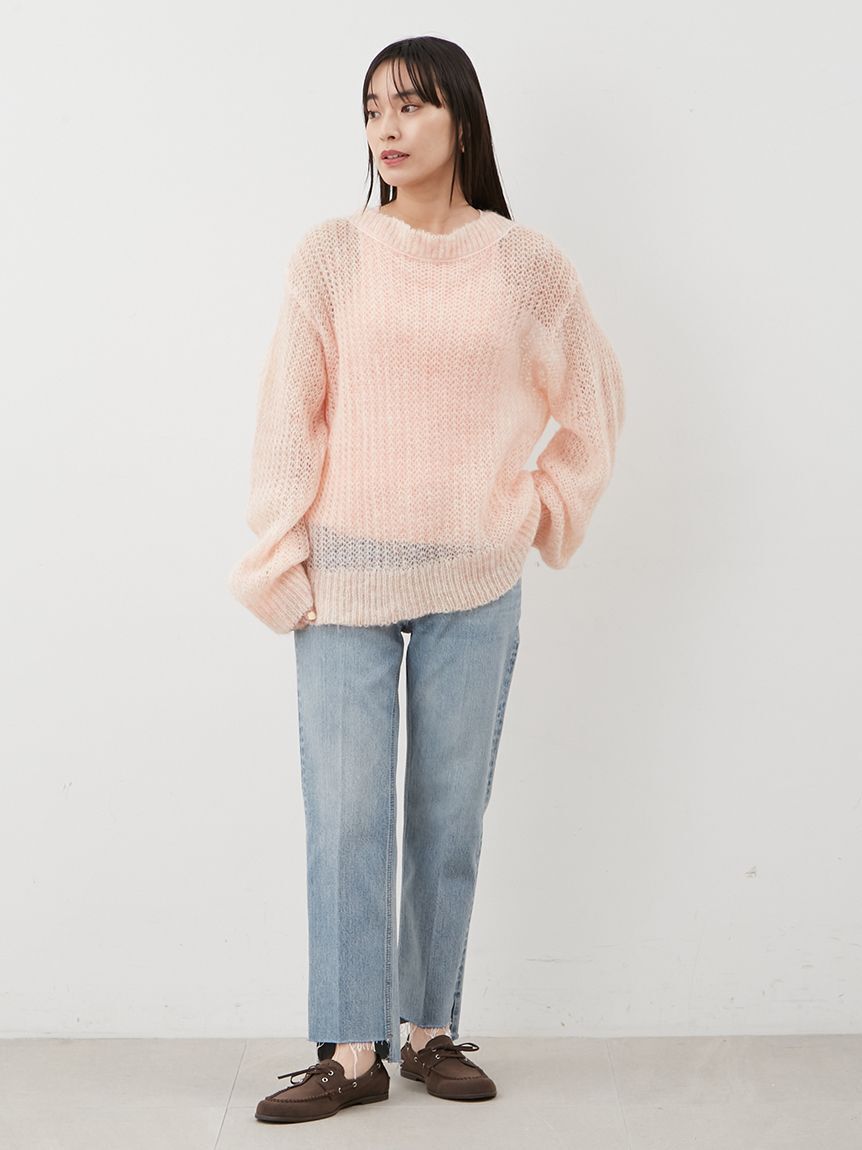 Mila Owen「タンクSETローゲージモヘアルーズプルオーバー」|ニット・セーター|