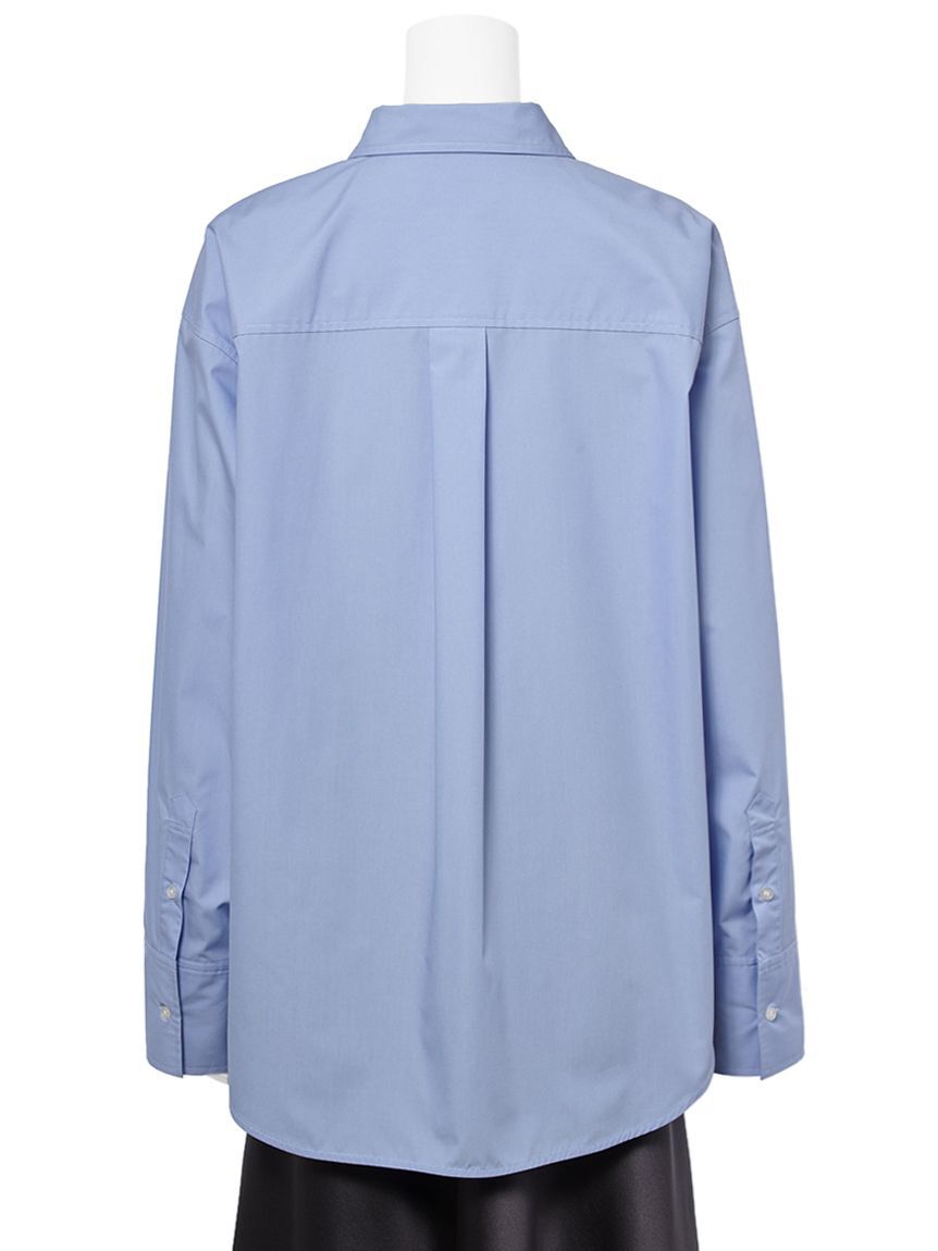 Mila Owen「カーブヘム釦ダウンオーバーシャツ」|シャツ・ブラウス|