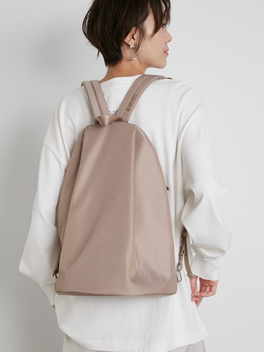 emmi atelier「eco 撥水２ｗａｙボディバックパック」|リュック|
