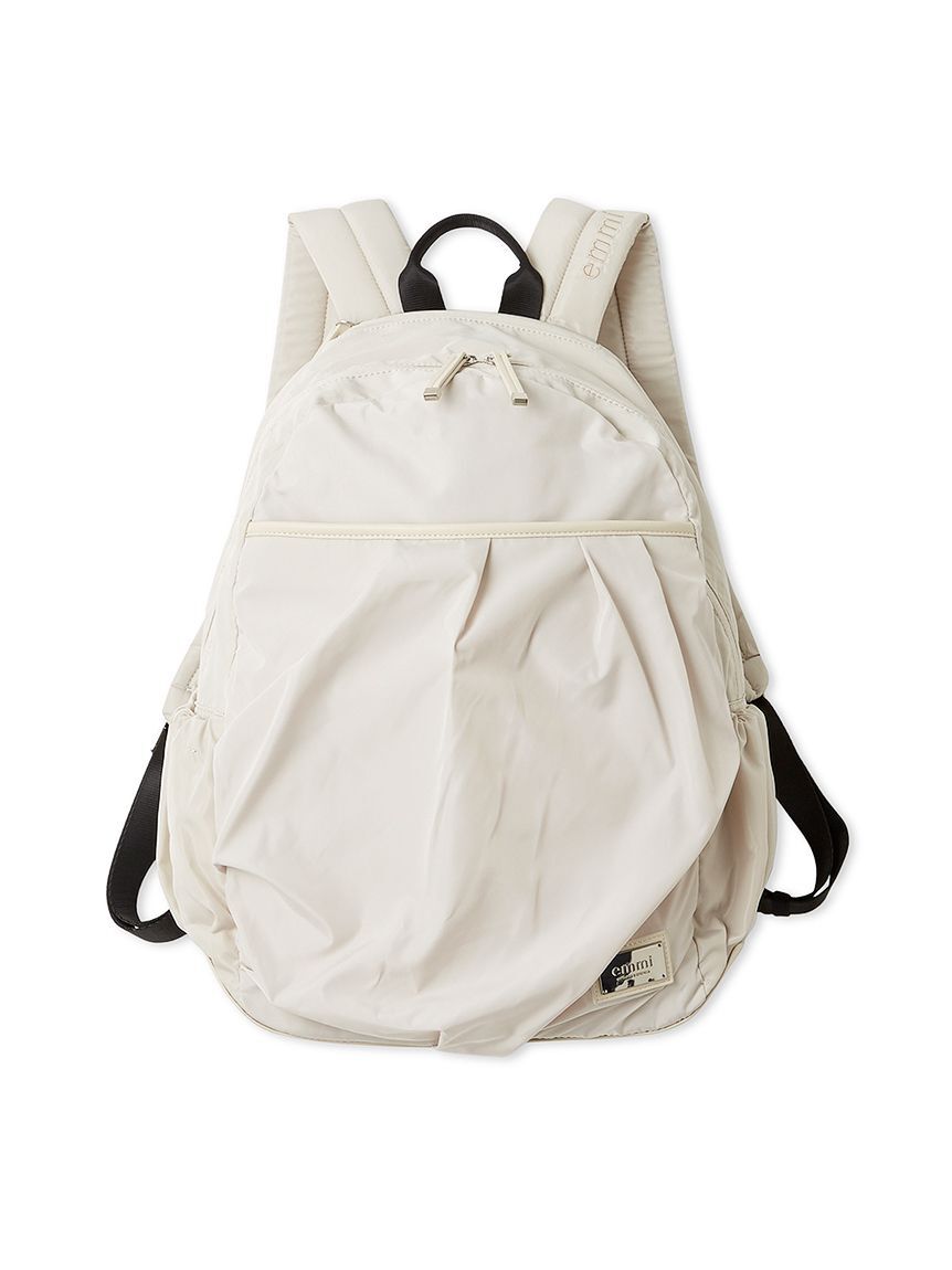 emmi atelier「eco レザーミックスバックパック/撥水」|リュック|