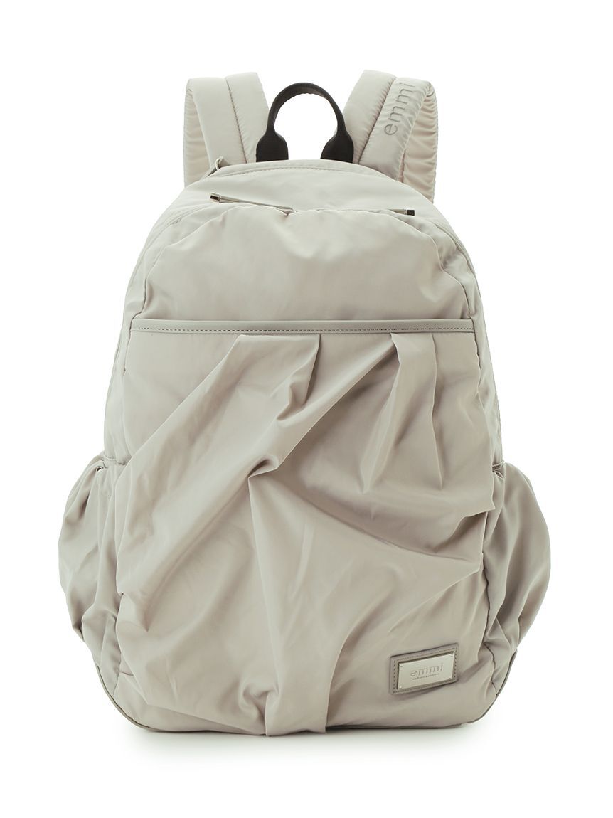 emmi atelier「eco レザーミックスバックパック/撥水」|リュック|