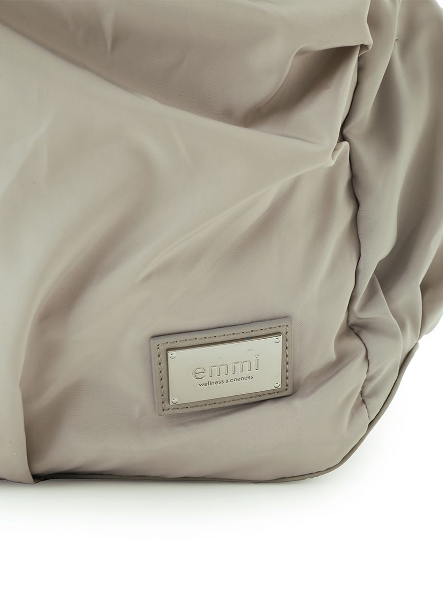 emmi atelier「eco レザーミックスバックパック/撥水」|リュック|