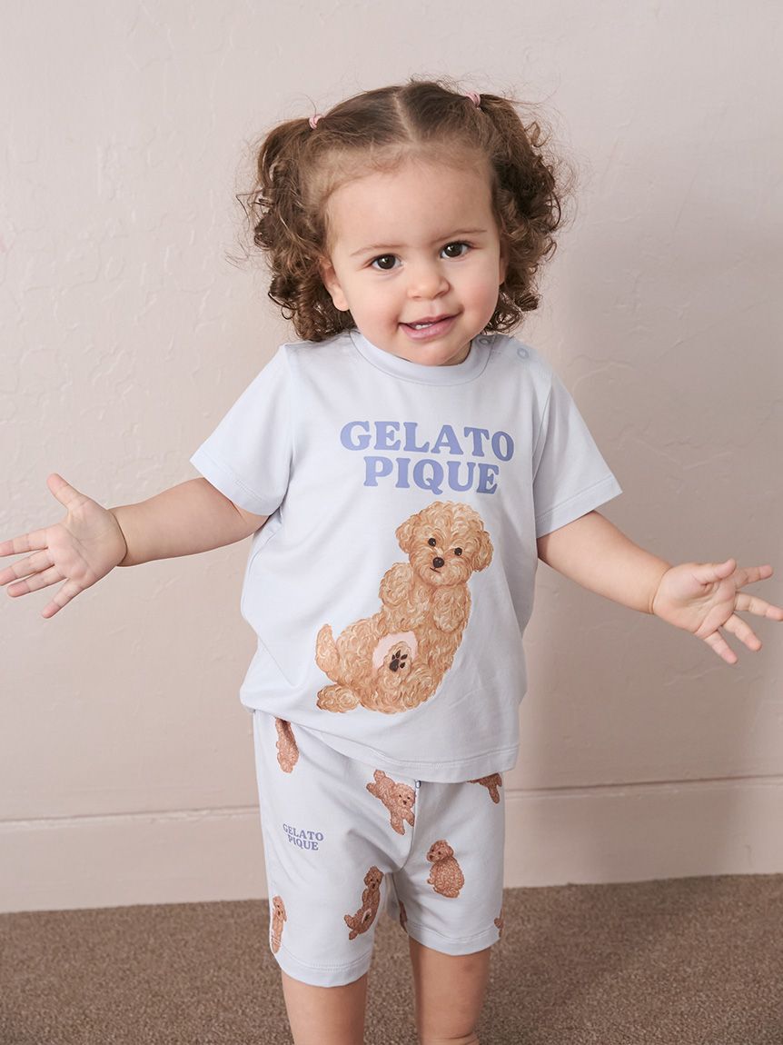 GELATO PIQUE KIDS & BABY「【BABY】ドッグ柄ショートパンツ」|その他ベビーウェア|