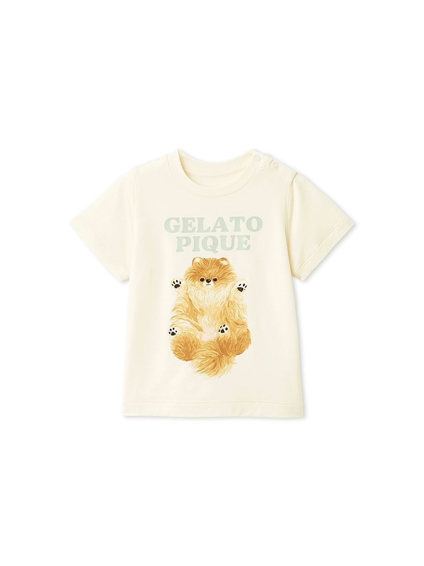 GELATO PIQUE KIDS & BABY「【BABY】ドッグワンポイントTシャツ」|その他ベビーウェア|