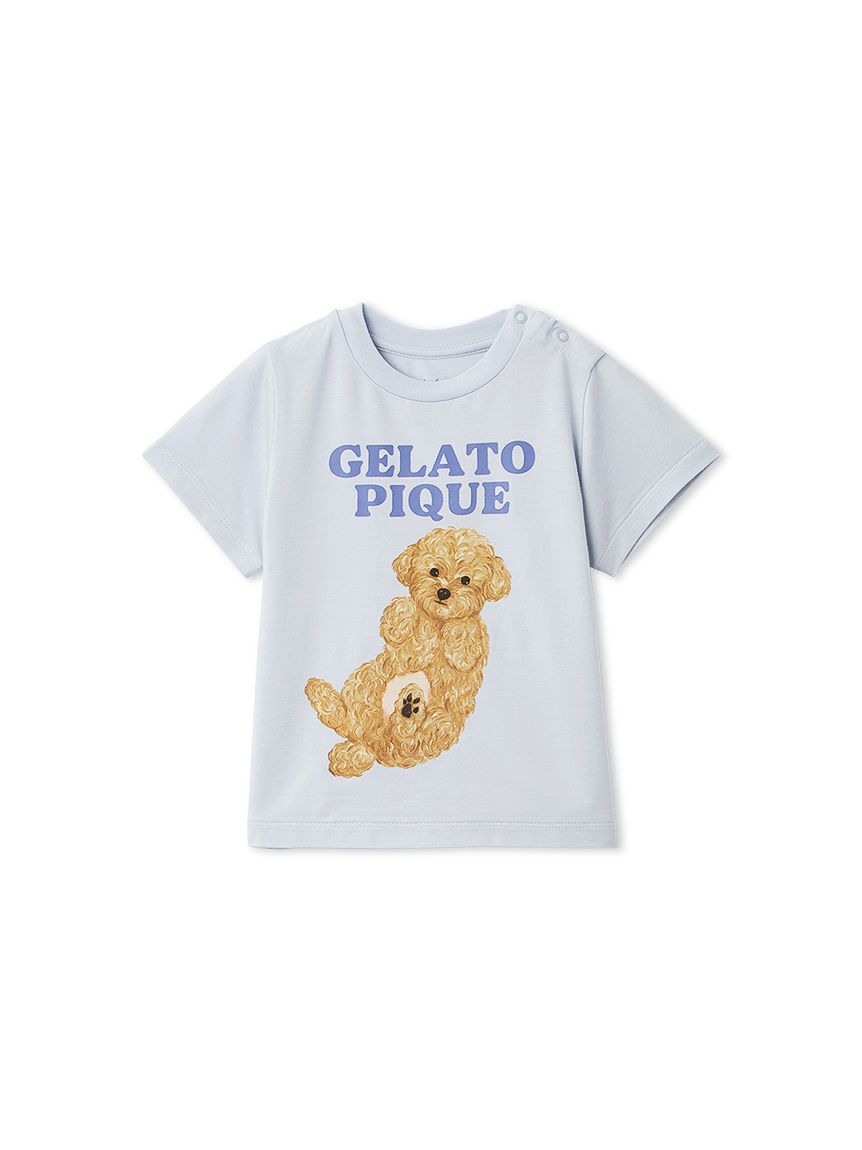 GELATO PIQUE KIDS & BABY「【BABY】ドッグワンポイントTシャツ」|その他ベビーウェア|