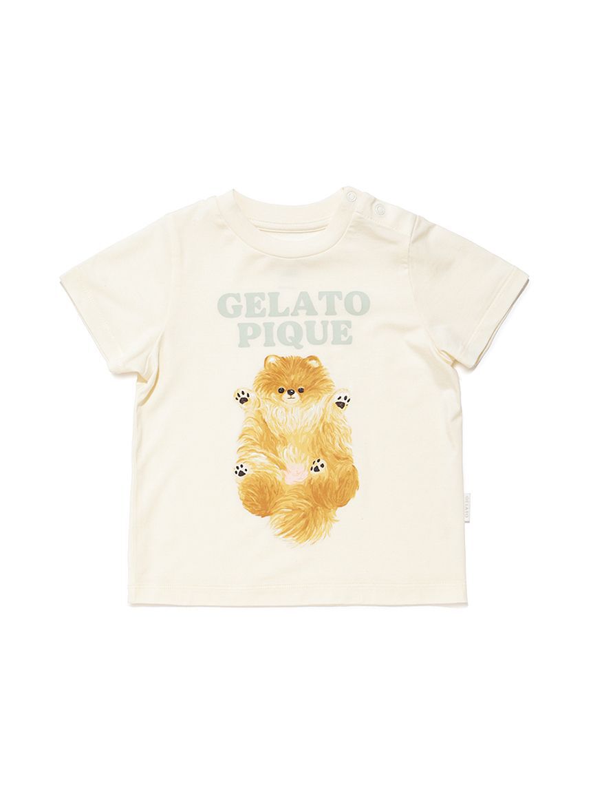 GELATO PIQUE KIDS & BABY「【BABY】ドッグワンポイントTシャツ」|その他ベビーウェア|