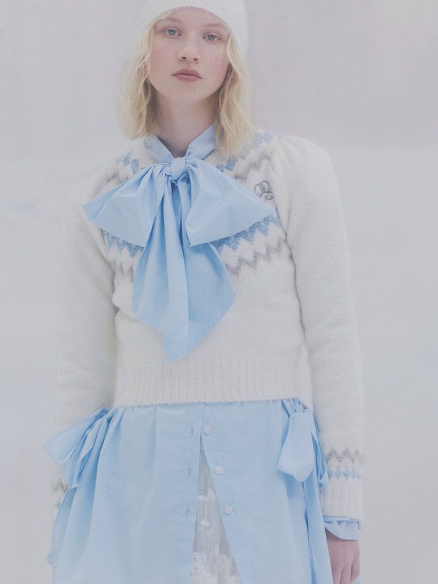 SNIDEL「Sustainableノルディックニットプルオーバー」|ニット・セーター|