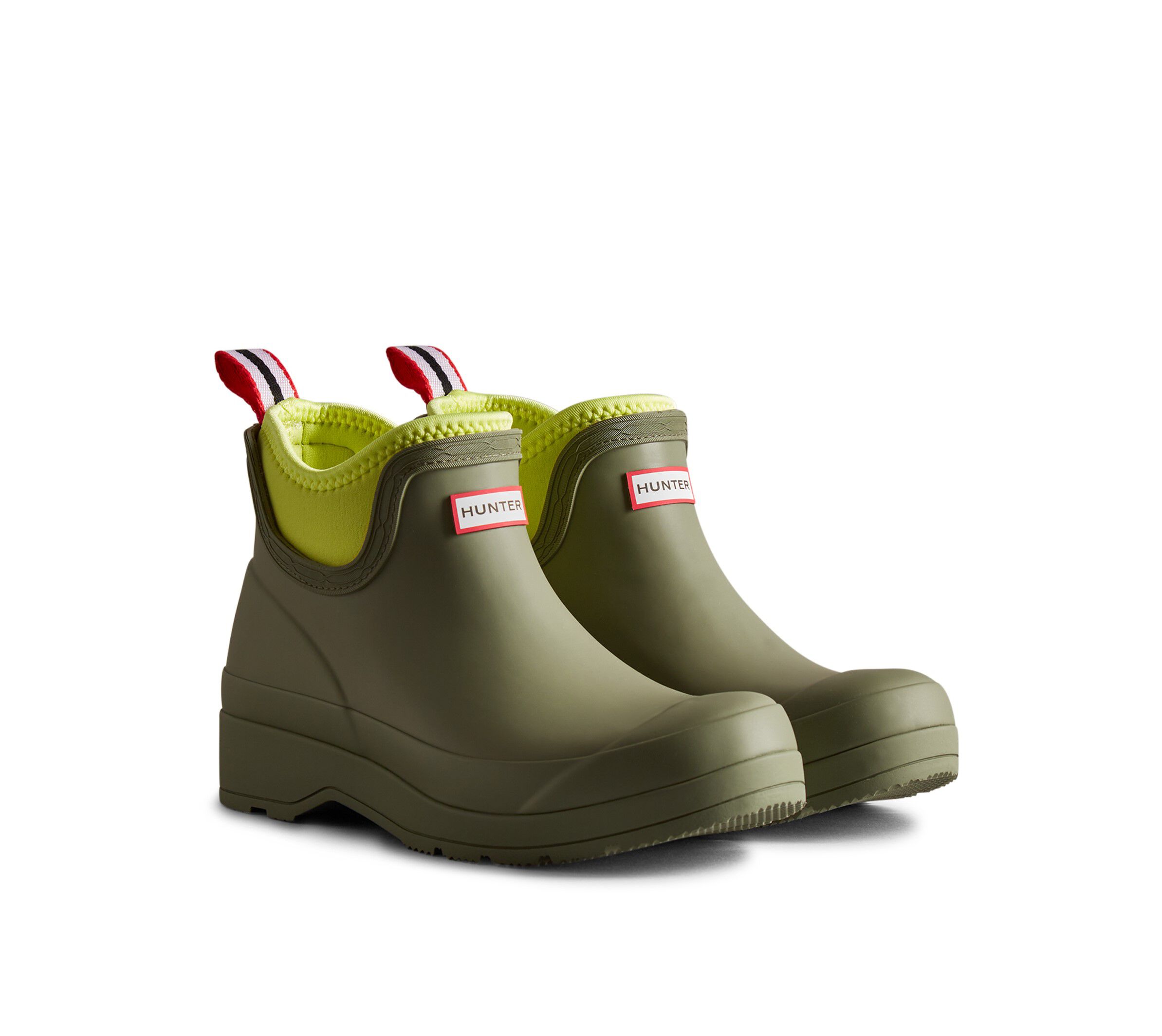HUNTER「レディース プレイ チェルシー ネオプレーン ブーツ」|ショートブーツ|