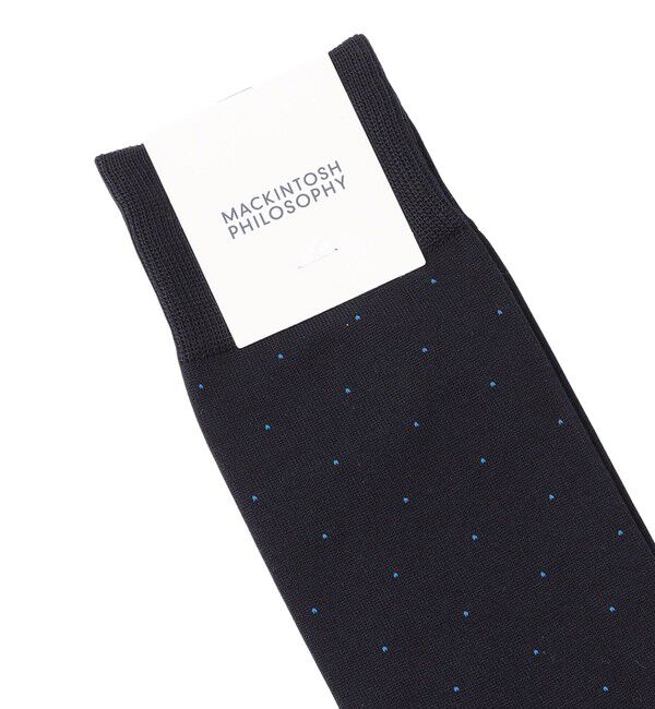 MACKINTOSH PHILOSOPHY「ピンドット ビジネスソックス」|ソックス|