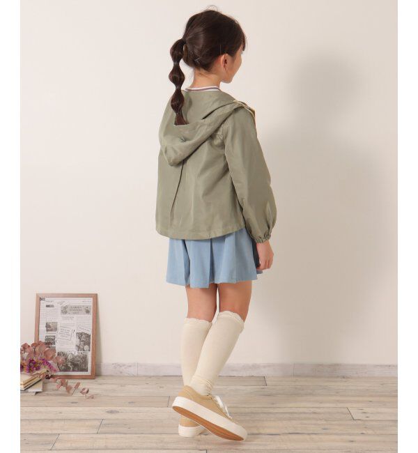 ikka kids「サテンフレアマウンテンパーカー（120~160cm）」|その他|