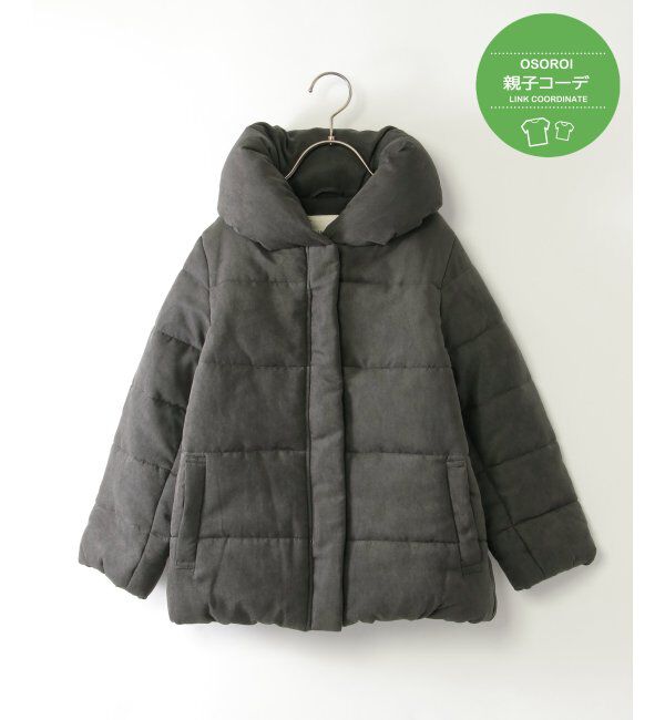 ikka kids「【親子おそろい】細コール中綿ジャケット（110~160cm）」|その他|チャコール