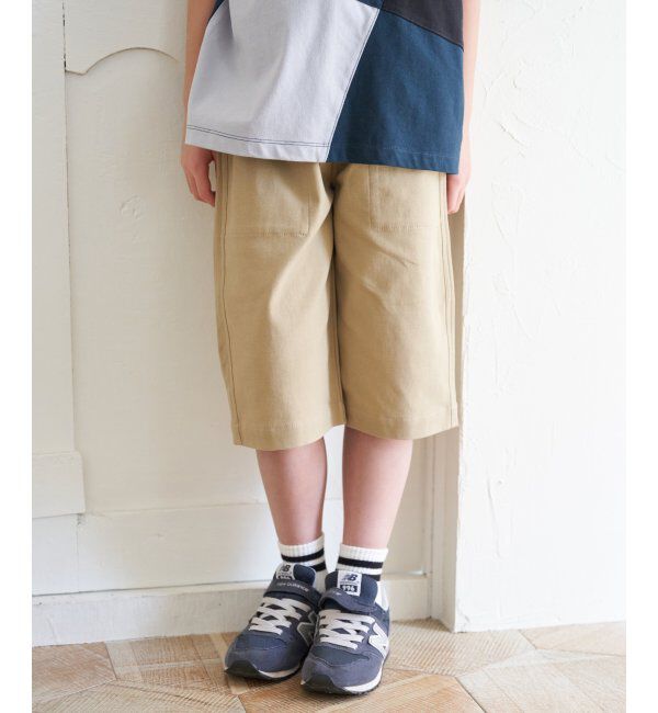 ikka kids「6.5分袖綿ストレッチイージーパンツ（120~160cm）」|その他|