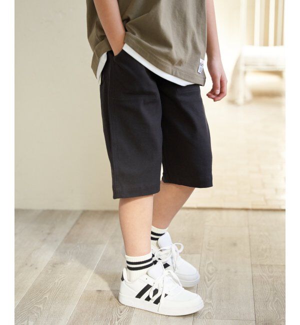 ikka kids「6.5分袖綿ストレッチイージーパンツ（120~160cm）」|その他|