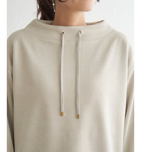 ikka「フェイクスエードスピンドルＰＯ」|パーカー|