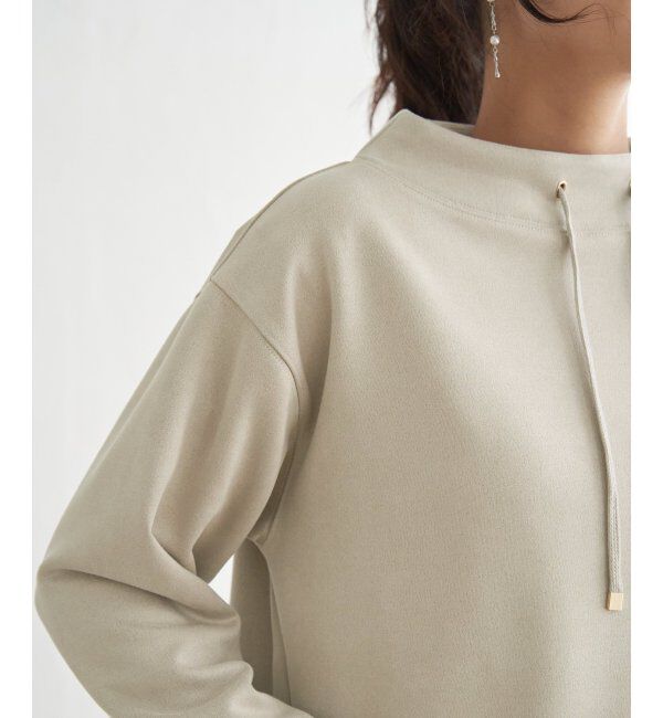 ikka「フェイクスエードスピンドルＰＯ」|パーカー|