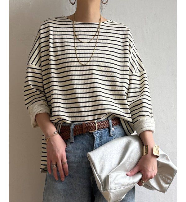 Lbc with Life「レース切り替えスリーブプルオーバー」|その他|オフホワイト