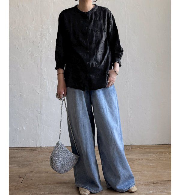 Lbc with Life「3WAYシャドーチェックブラウス」|シャツ・ブラウス|