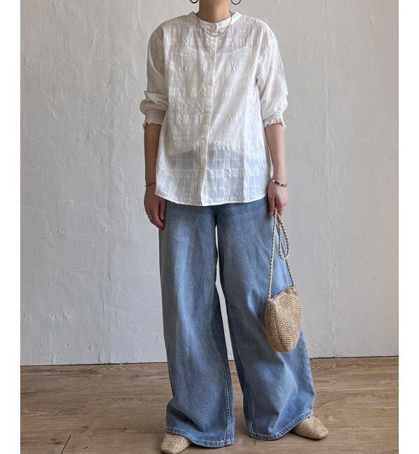 Lbc with Life「3WAYシャドーチェックブラウス」|シャツ・ブラウス|