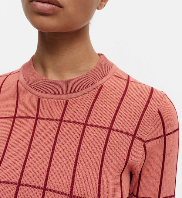 Marimekko「Konteksti Tiiliskivi ニットチュニック」|シャツ・ブラウス|