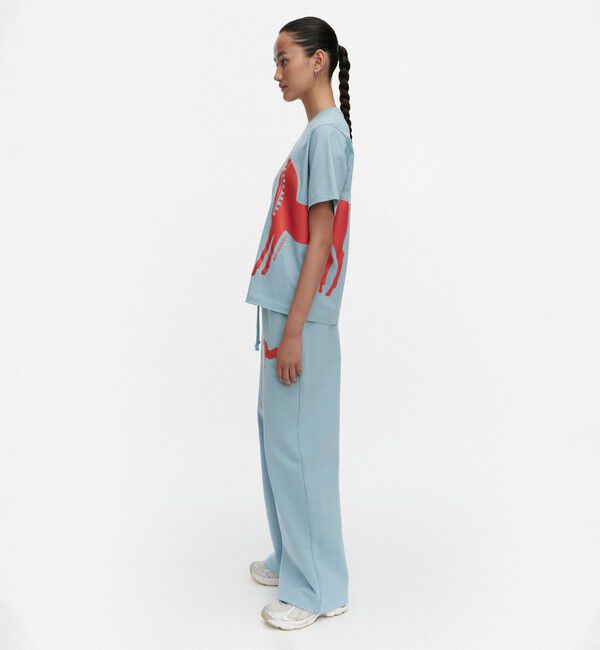 Marimekko「Else Musta Tamma Placement Tシャツ」|シャツ・ブラウス|