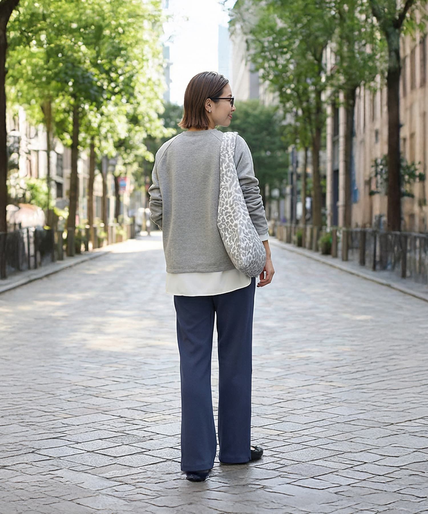 STYLE DELI「裾出しレイヤード用さらさらブラウス」|シャツ・ブラウス|