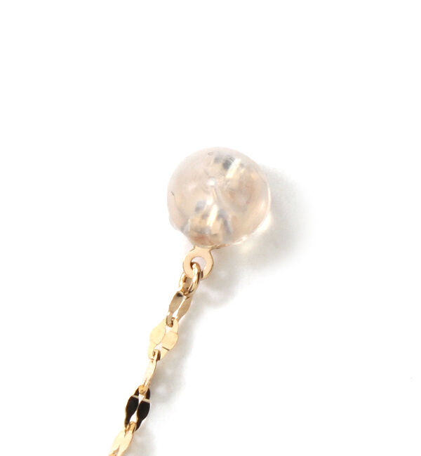 JUPITER「【K10】エクレアチェーンピアスキャッチ/6cm」|ピアス|
