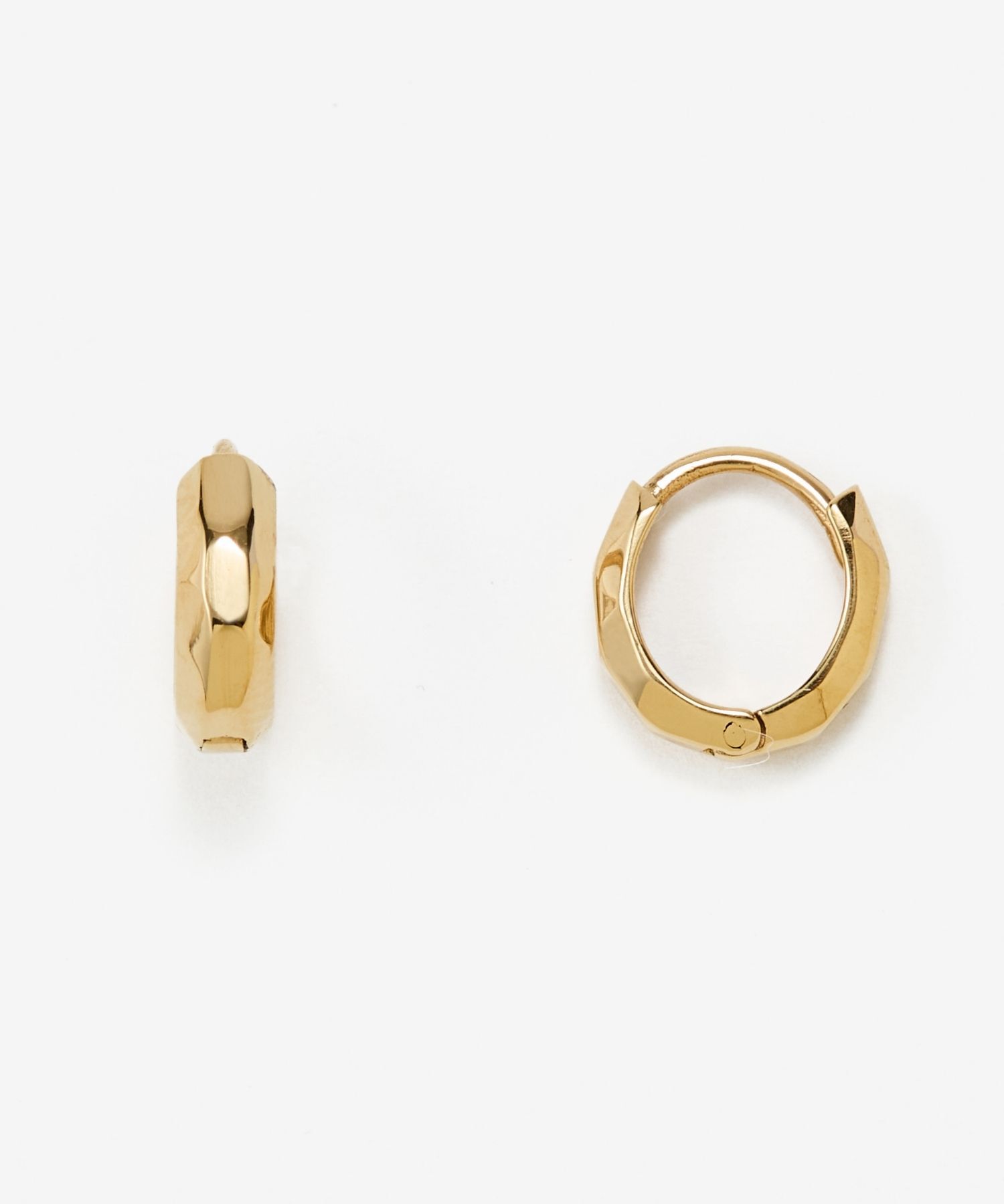 JUPITER「【SV】ミニマルフープピアス/ニッケルフリー/金属アレルギー対応　ゴールド」|ピアス|